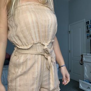 Tan romper from American Eagle
